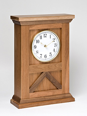 Click here to see the clean design of the Bomoseen mantle clock