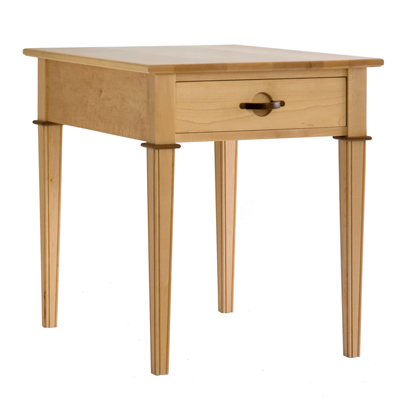 End Table Tiger Maple